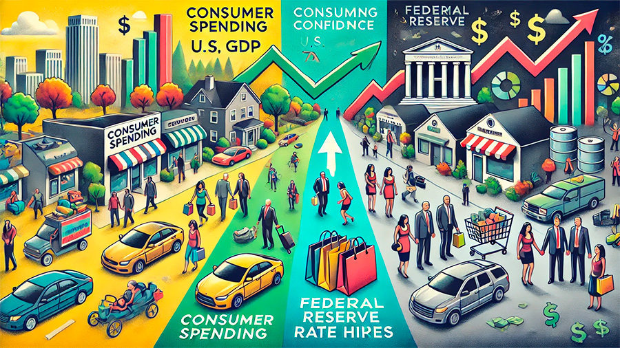 Rate hikes on consumer spending